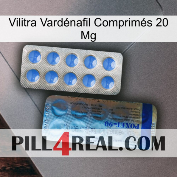 Vilitra Vardénafil Comprimés 20 Mg 40